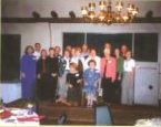 Harkey descendants and spouses at Heritage Days in Carlsbad, NM - Oct. 2001